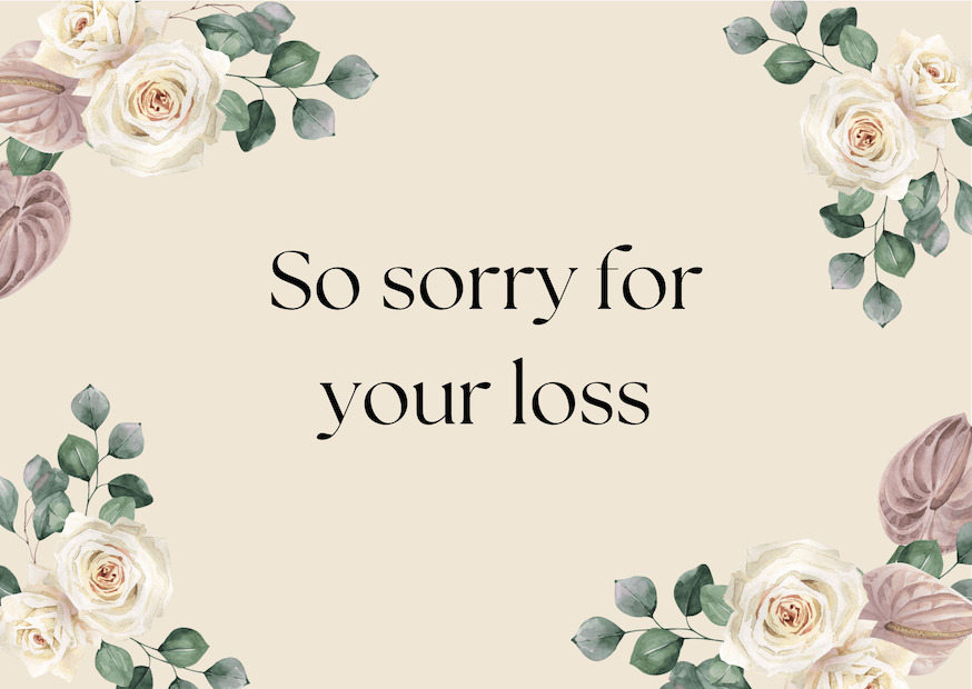 Condolence